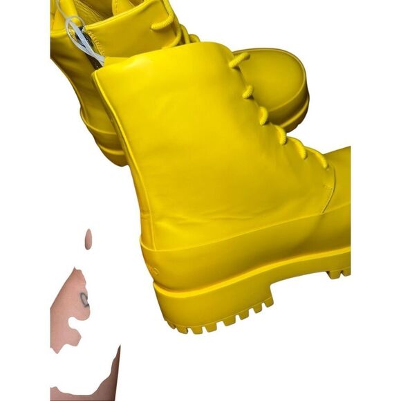 Ferragamo | Fede Leather Combat Boots main image 4